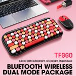 [New listing] Bluetooth wireless dual-mode keyboard and mouse set, USB + Bluetooth two-color optional, efficient and stable, office and entertainment are correct!